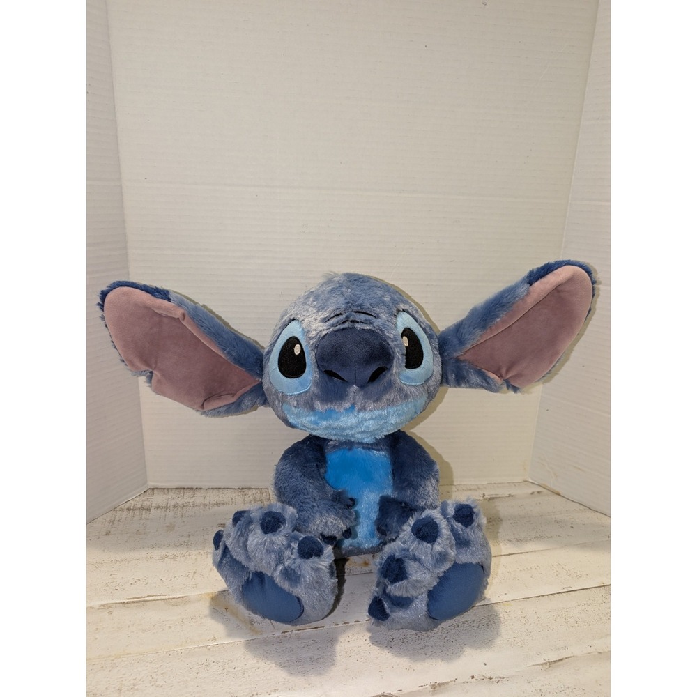 Disney Parks Big Feet Stitch 10" Plush Stuffed Toy - NEW